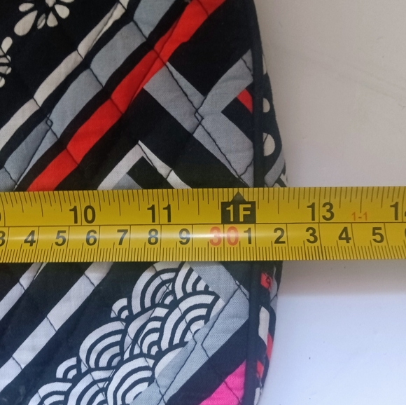 Vera Bradley Triple Zip Hipster Crossbody Bag Northern Stripes NWT $58 - Picture 6 of 7